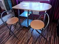Stół + 2 krzesła