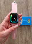 Smartwatch różowy pasek