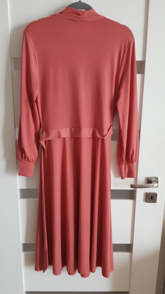 H&m sukienka kopertowy dekolt r 38