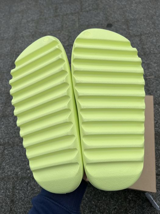 Adidas Yeezy Slide Green Glow klapki limonkowe zielone 44.5