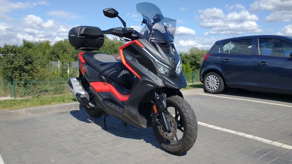 Kymco DT X125 Sprzedam skuter Kymco DT X125 (na prawo jazdy kat. B)