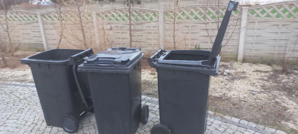 Biokompostownik, pojemnik na odpady, śmieci kosz 240l