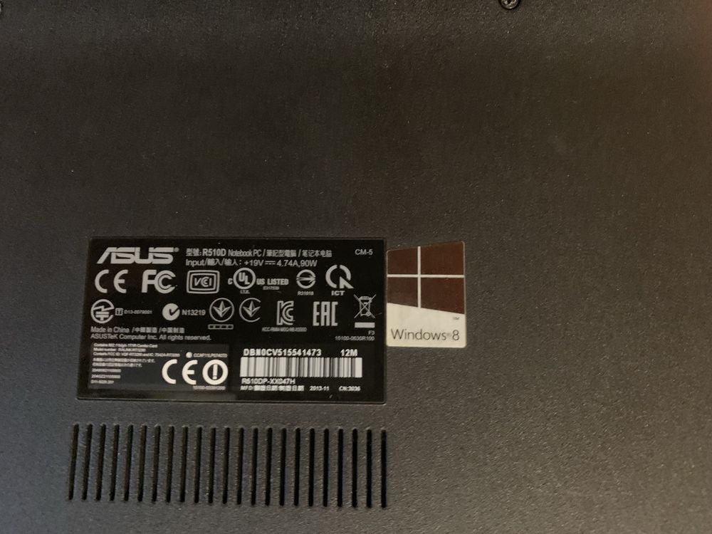 Asus R510D срочно дуже гарнрй стан