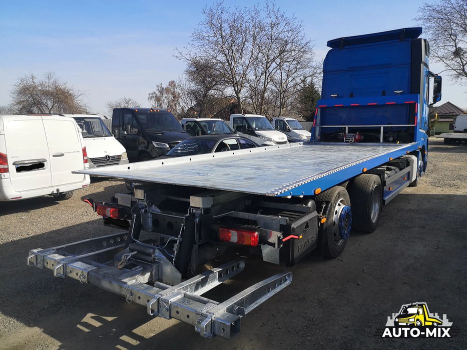 Mercedes-Benz platforma hydrauliczna DMC 26T auto - laweta zabudowa  NOWE NADWOZIE, płyta hydrauliczna, pomoc drogowa, producent