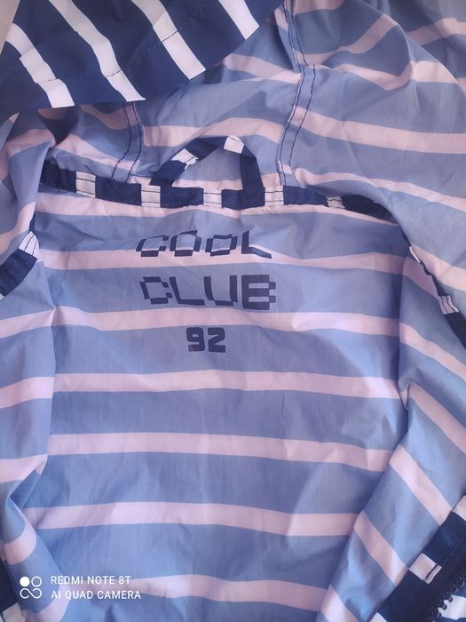 Kurtka wiosenna letnia wiatrówka przeciwdeszczowa 92 cool club