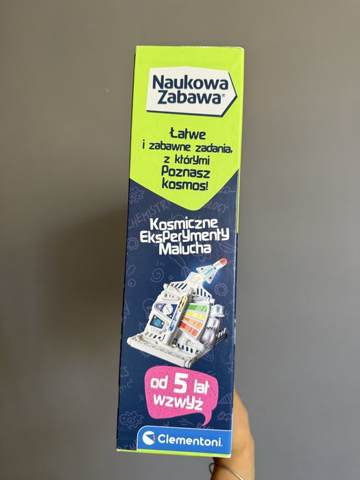 Clementoni Kosmiczne eksperymenty malucha naukowa kosmos zabawa STEM