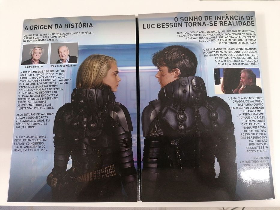 Panfleto promocional ao filme Valerian
