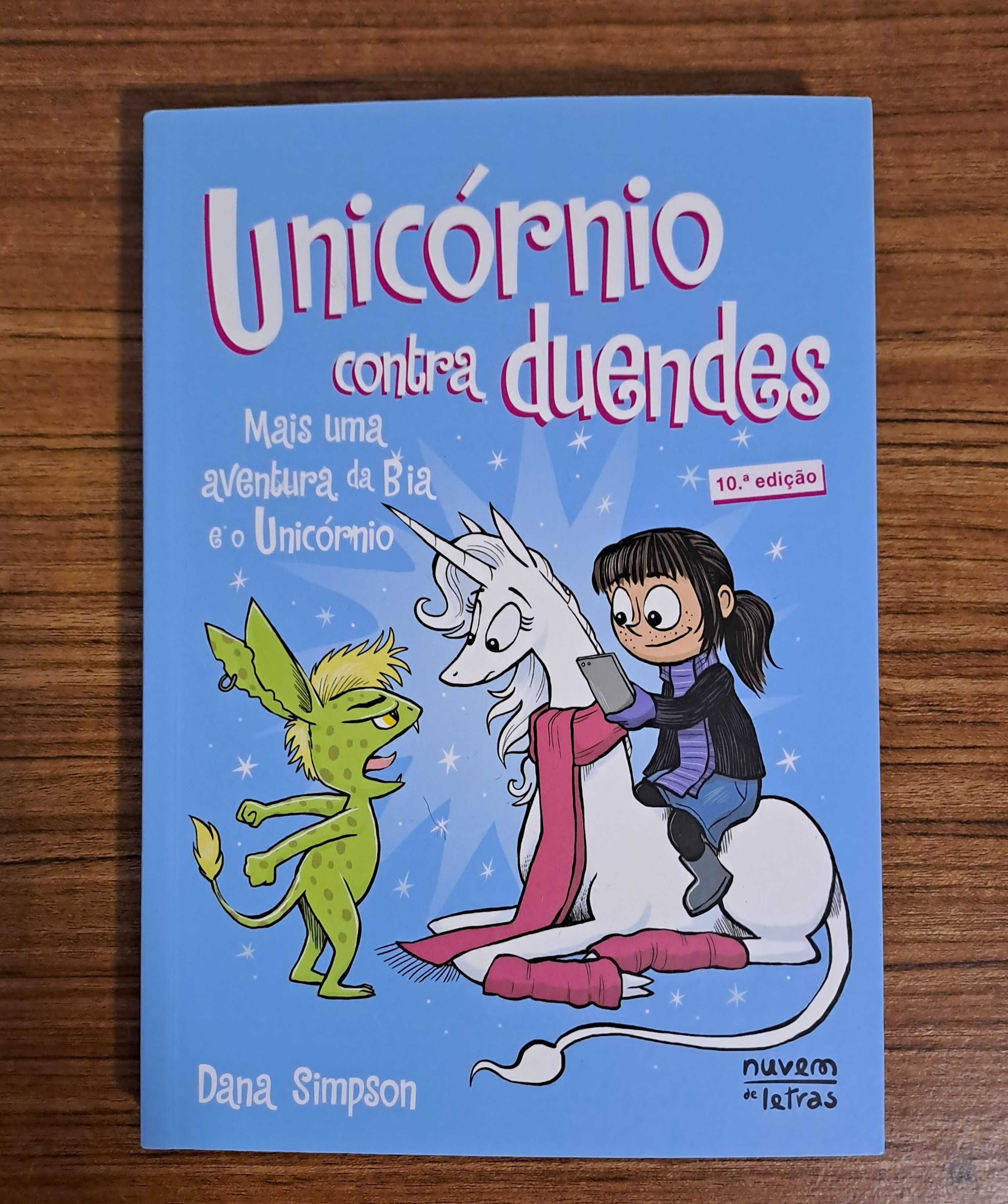 Unicórnio contra duendes - Dana Simpson