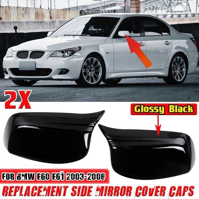 Накладки на зеркала BMW E60 E61 E63 E64 накладки на боковые зеркала