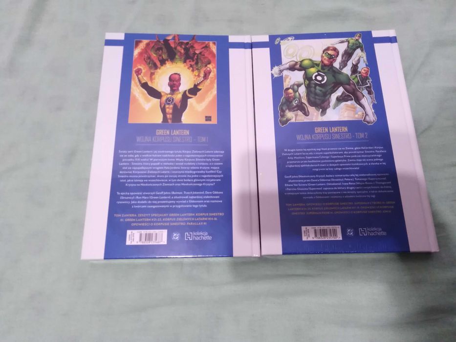 Bohaterowie i Złoczyńcy 89 i 91 - Green Lantern - Wojna Sinestro 1 i 2