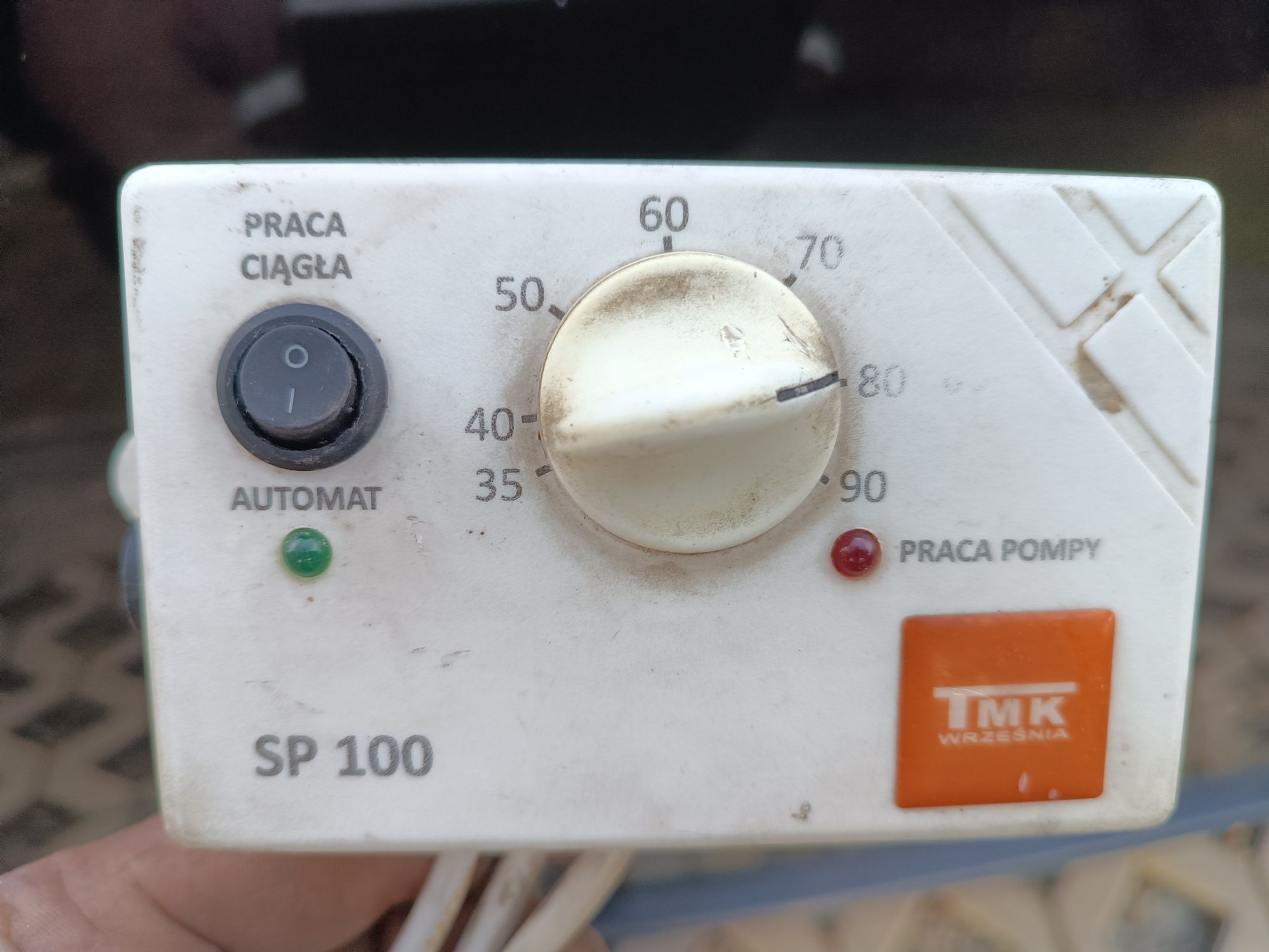 Sterownik TMK SP100 pompy obiegowej wentylator