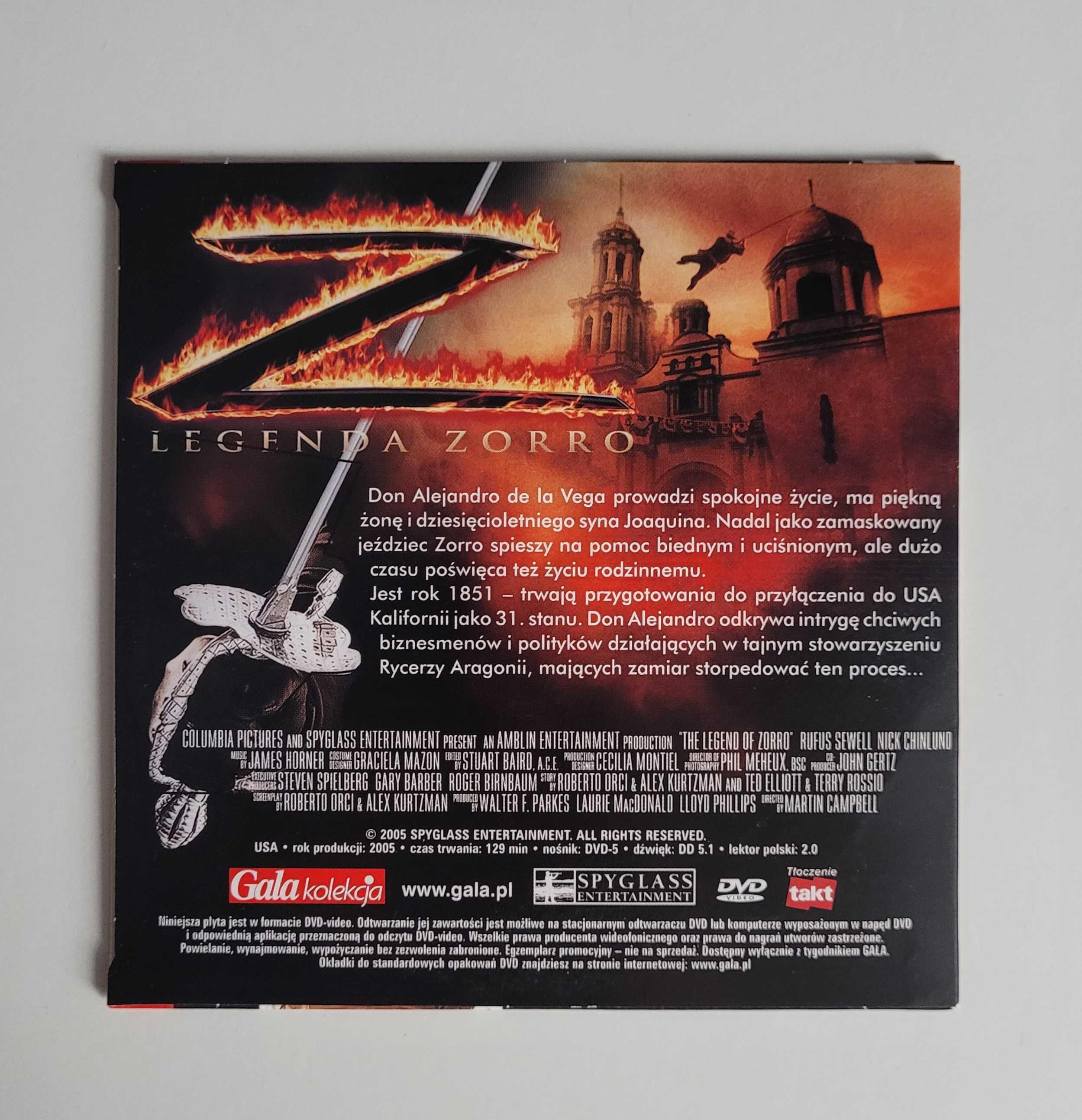 Film DVD Legenda Zorro