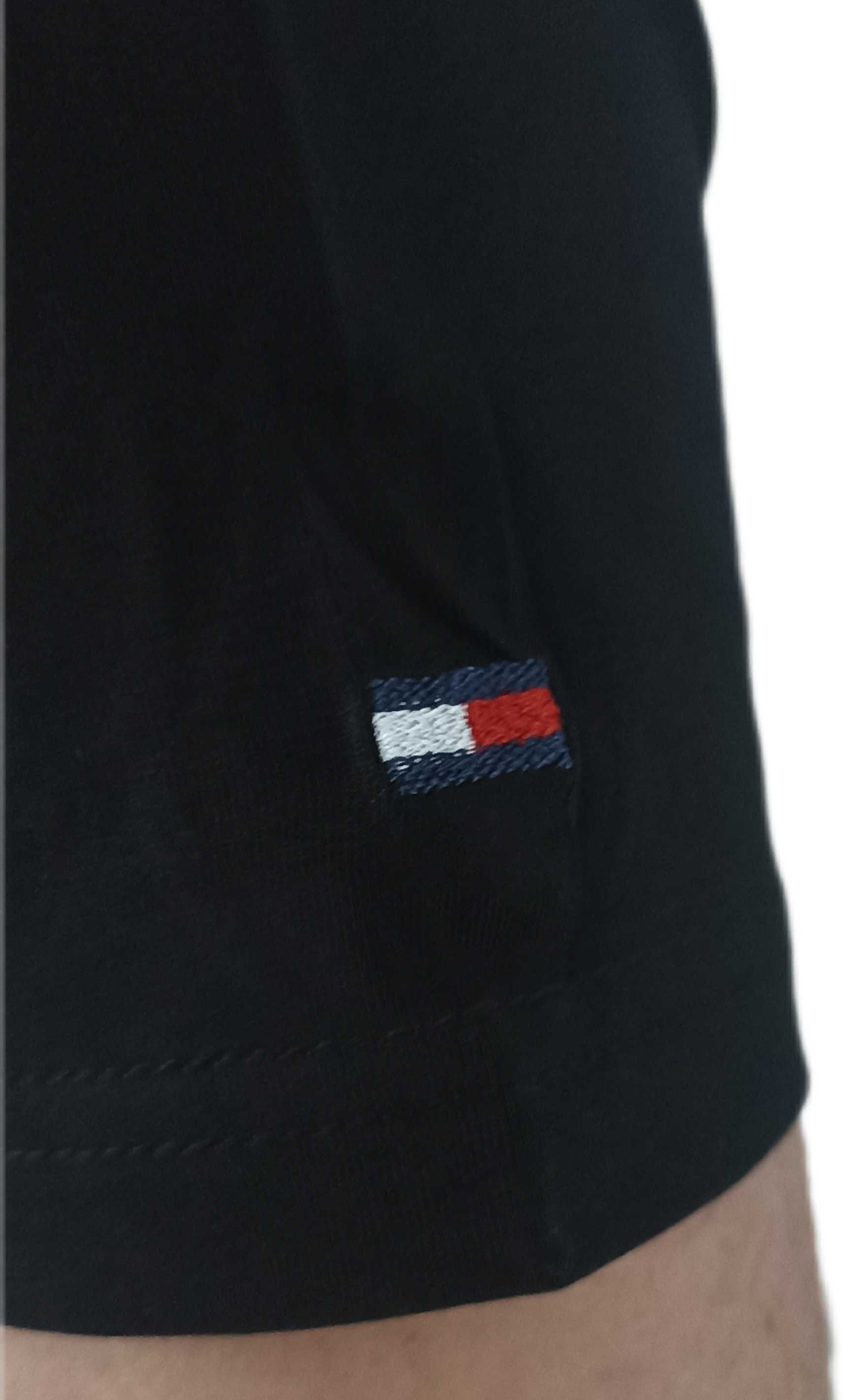 TOMMY HILFIGER T-shirt Koszulka Czarna roz. M,L,XL,XXL