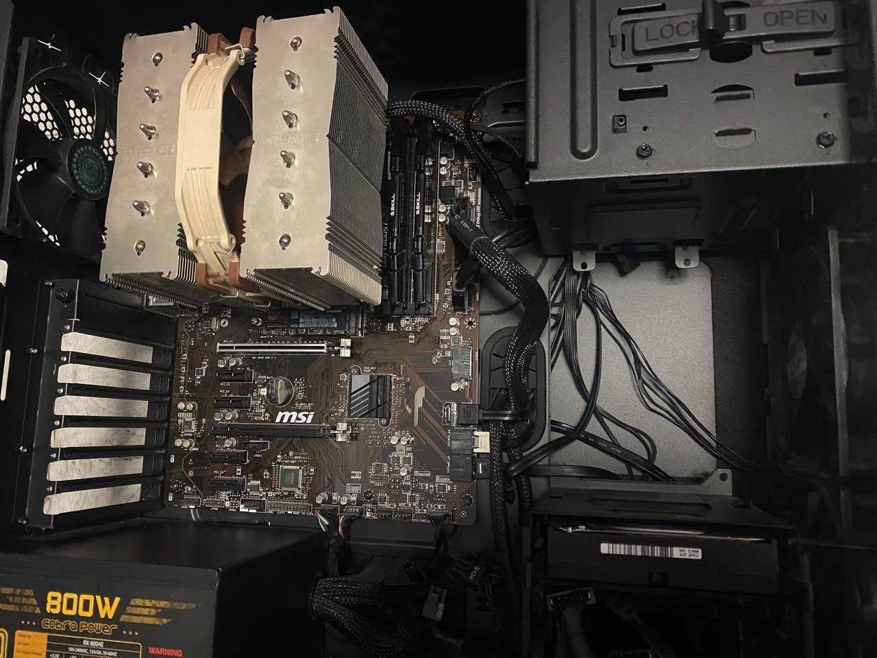 Компьютер ПК Системный блок i7 8700k DDR4-16gb ssd-512gb hdd-2tb