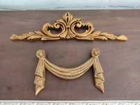 Peças decorativas artesanato em gesso pintado à mão