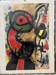Plakat Joan Miro Personnage et Oisea 1965
