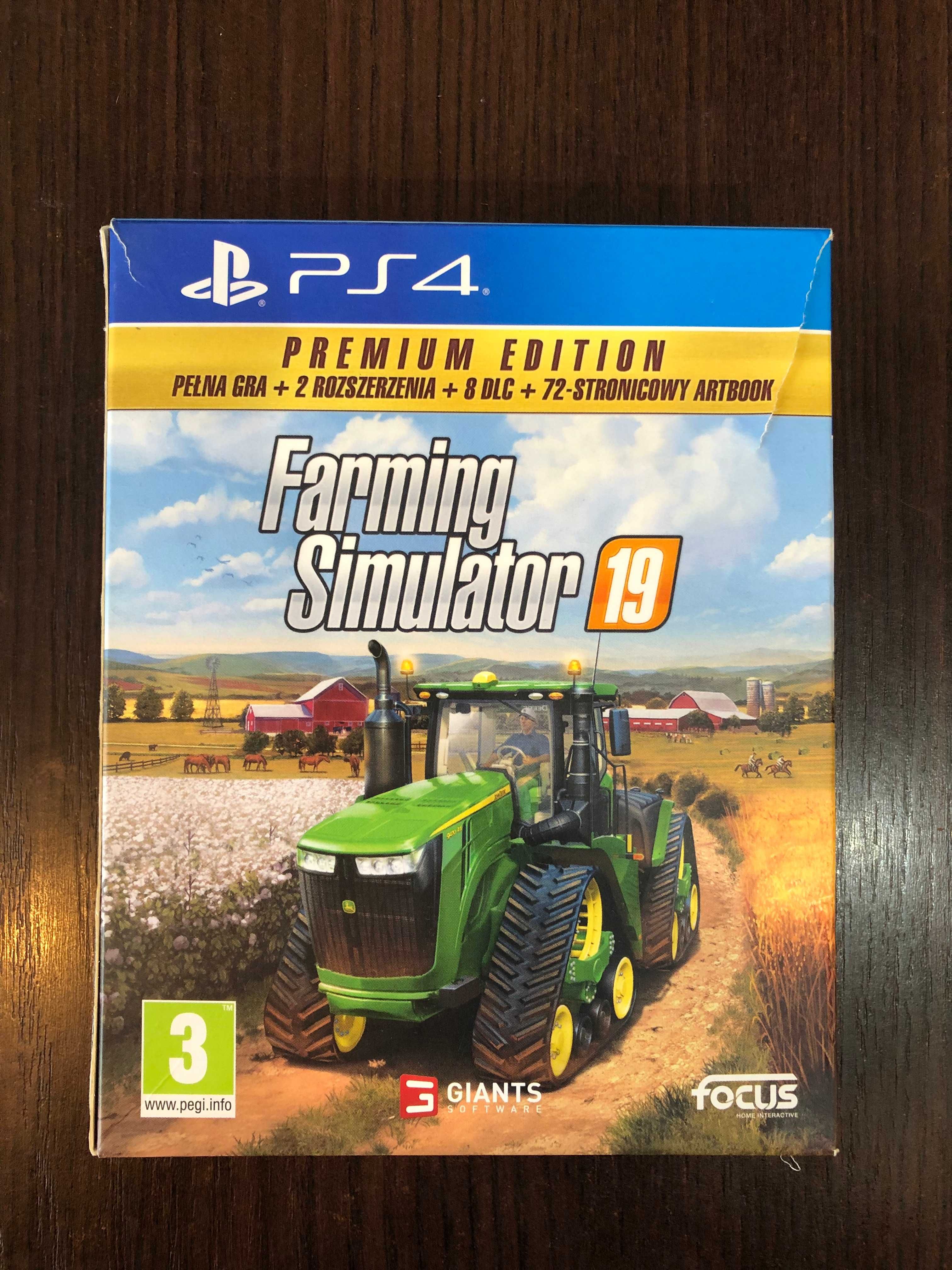 Farming Simulator 2019 Premium Edition PL Ps4 Gamemax Siedlce