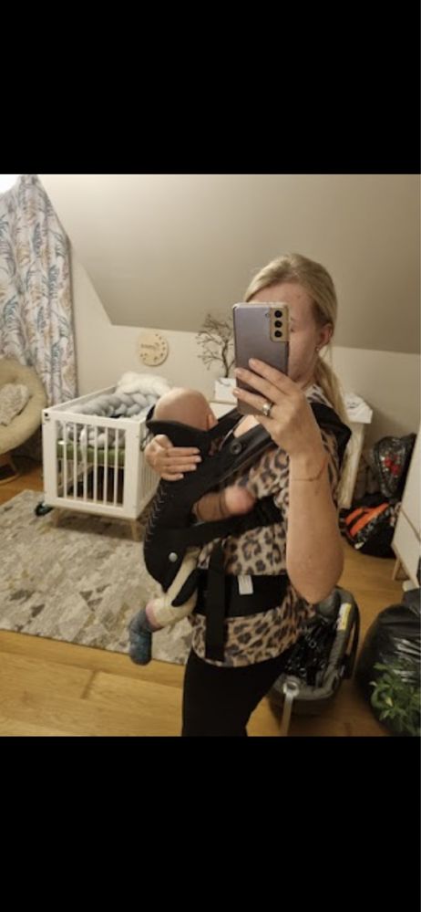 Nosidło infantino nosidełko regulowane dla niemowląt 0+ Upscale