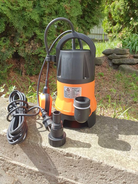 Фекальний Дренажний Насос 750W Польша (ТІЛЬКИ ДОСТАВКА ПОШТОЮ)