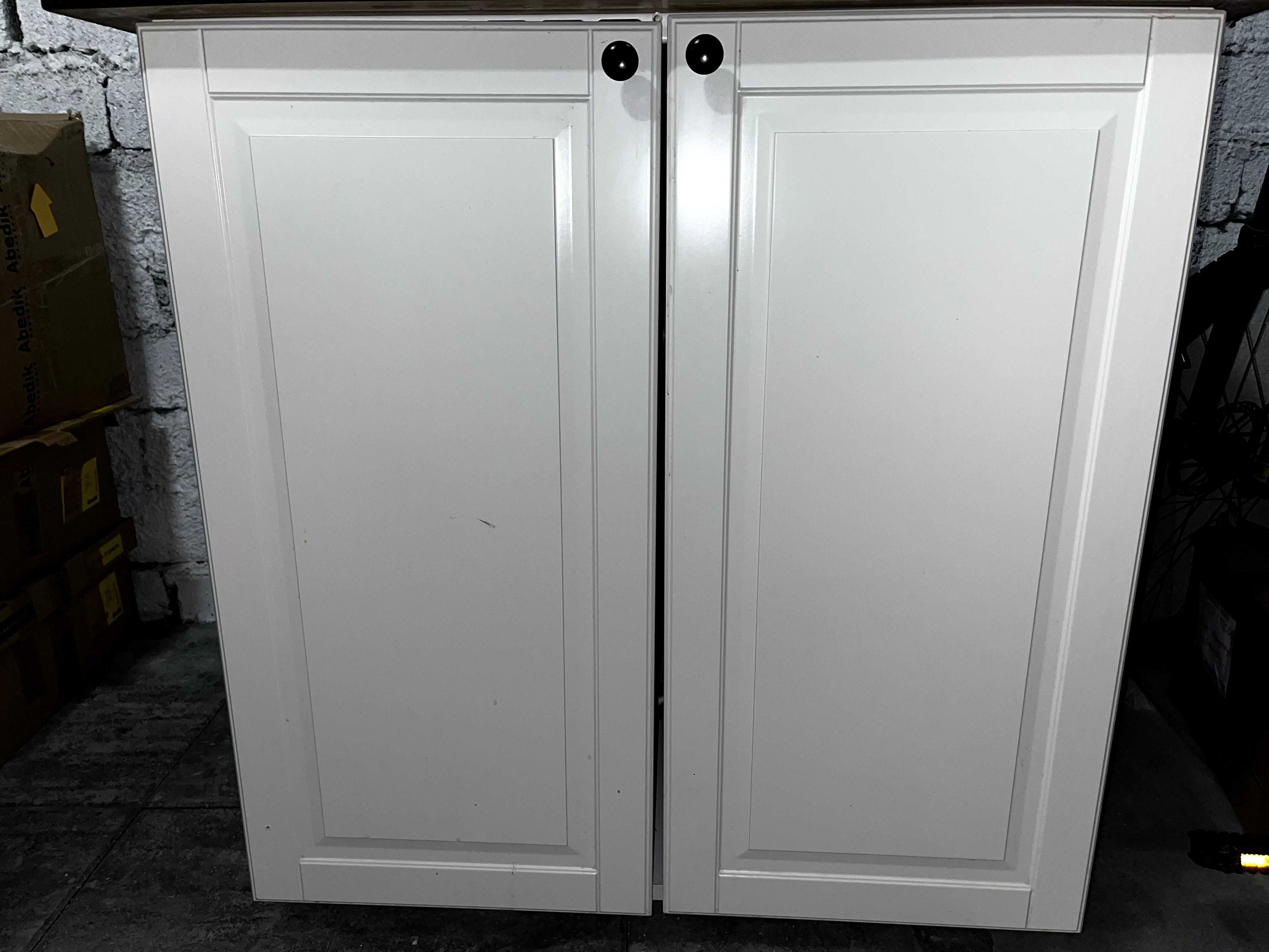 PYRAMIS zlewozmywak dwukomorowy czarny szafka IKEA METOD drzwi BODBYN