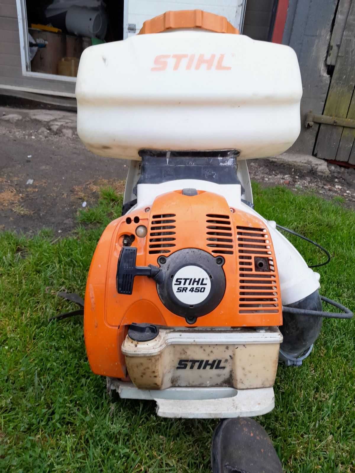 plecakowy Opryskiwacz spalinowy dmuchawa do liści stihl SR 450