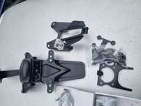 Yamaha MT07 Ogon Zadupek Mocowanie Tablicy Tył Lampka Uchwyt