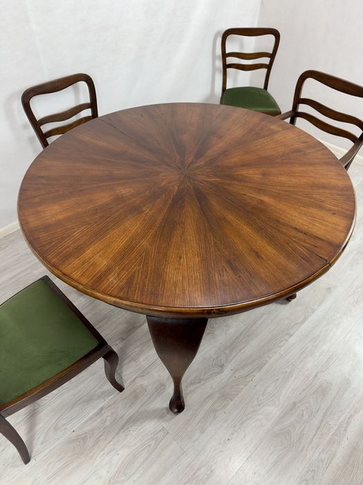 Stół Art Deco z lat 30.Rzemiosło. Funkcja. 330cm -14 osób