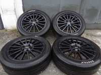 Czarne alufelgi DOTZ Le-Mans 17 cali 5x110 Opel Alfa Romeo SAAB