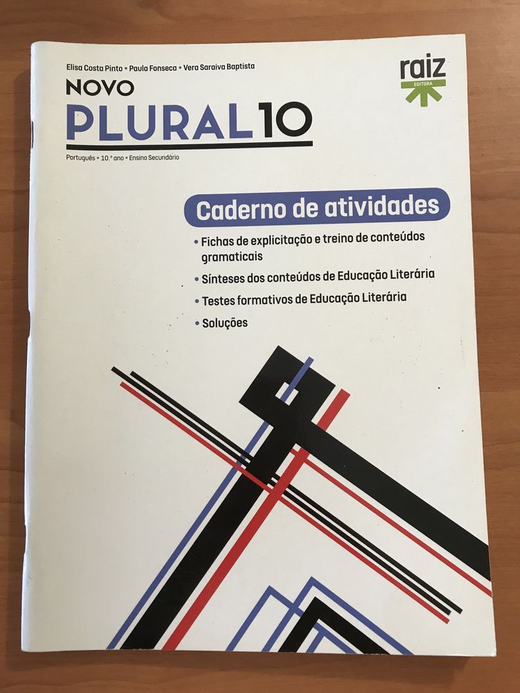 NOVO Plural 10 - Português, 10 ano