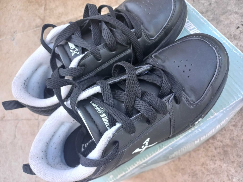 Patins sapatos ténis com rodas