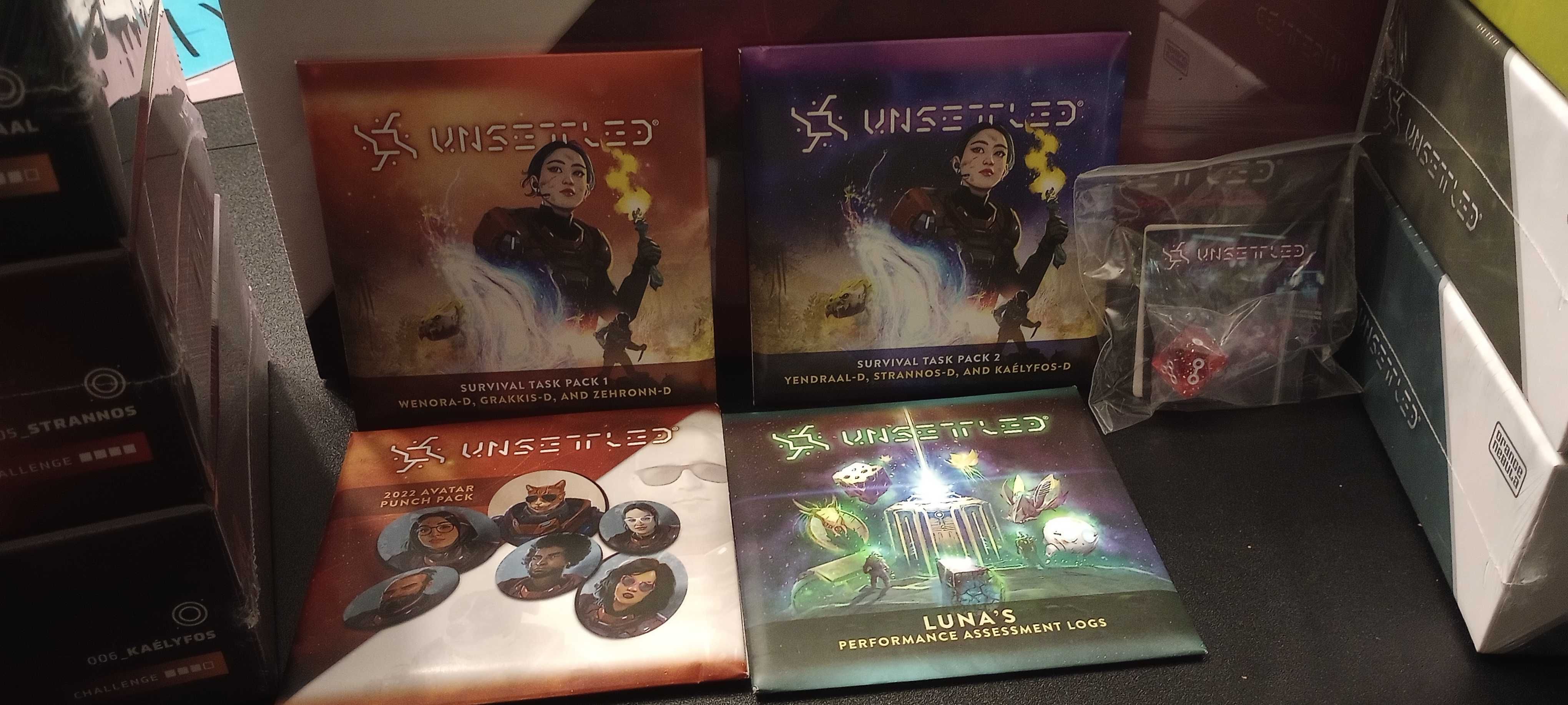 Unsettled - wersja Supernova - gra planszowa