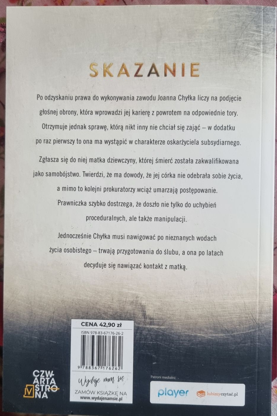 Książka Skazanie - Remigiusz Mróz