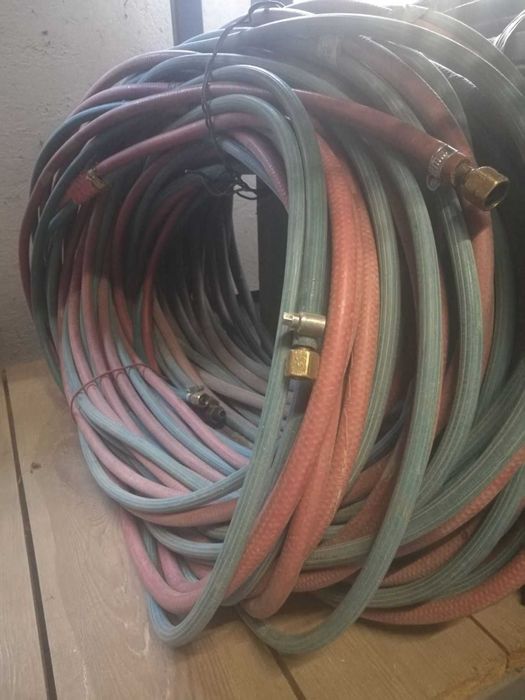 Węże spawalnicze uzbrojone 2x 30 m