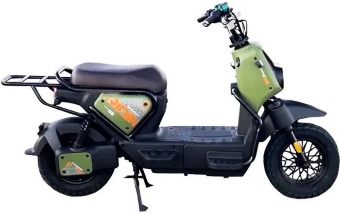 Електроскутер Crosser CR-4 2025 (1200w/24Ан/72V) Графенові акб - Зелен