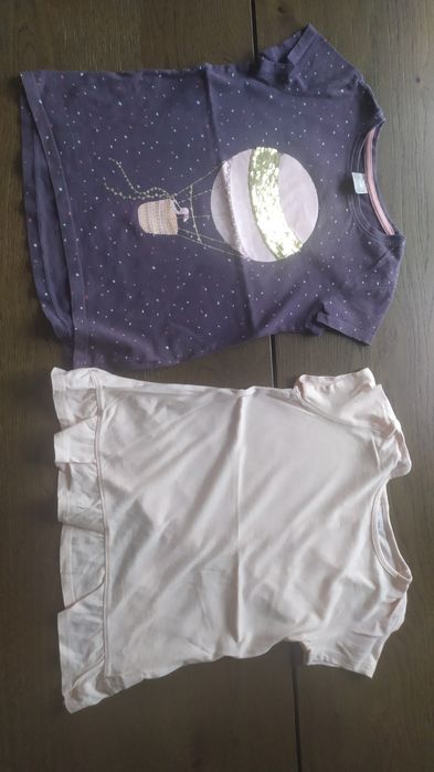 Bluzka z krótkim rękawem T-shirt 2 pack r 122