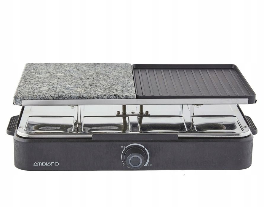 Grill elektryczny Raclette stołowy 1400W na 8 Osób niemiecki hit