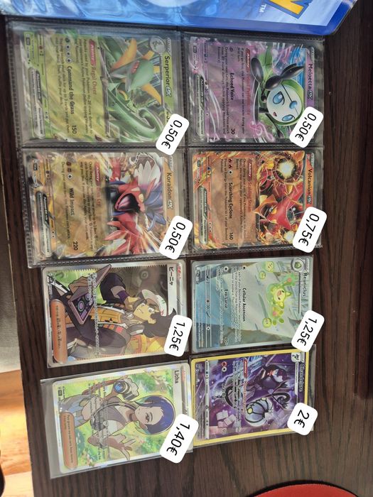 Vendo conjunto ou cartas Pokémon individuais