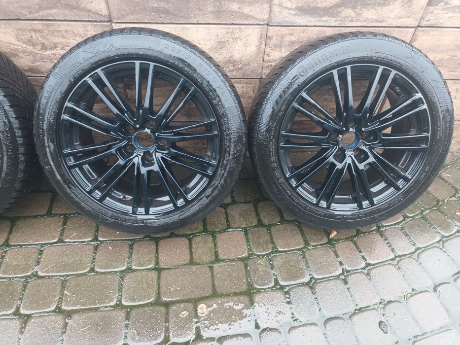 Koła zimowe audi vw 17 cali 225/50/17 continental 5/112