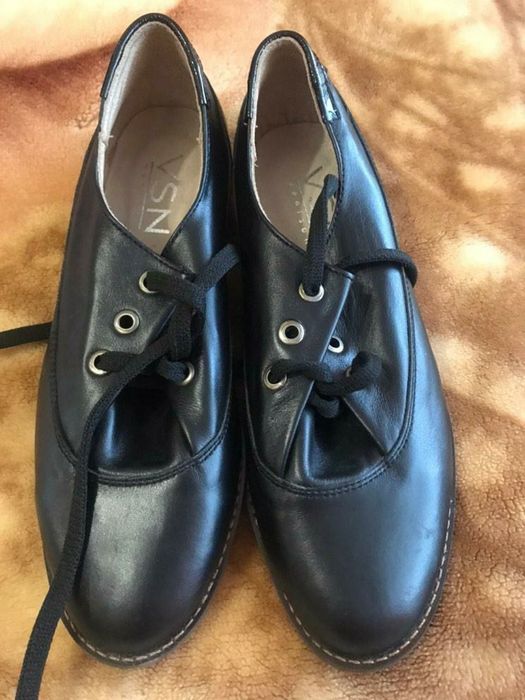 Туфли кожаные