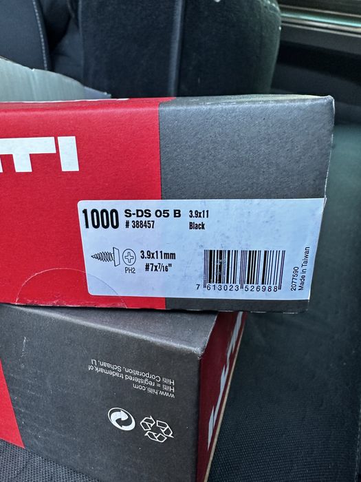 Wkrety pchelki Hilti 3.9x11