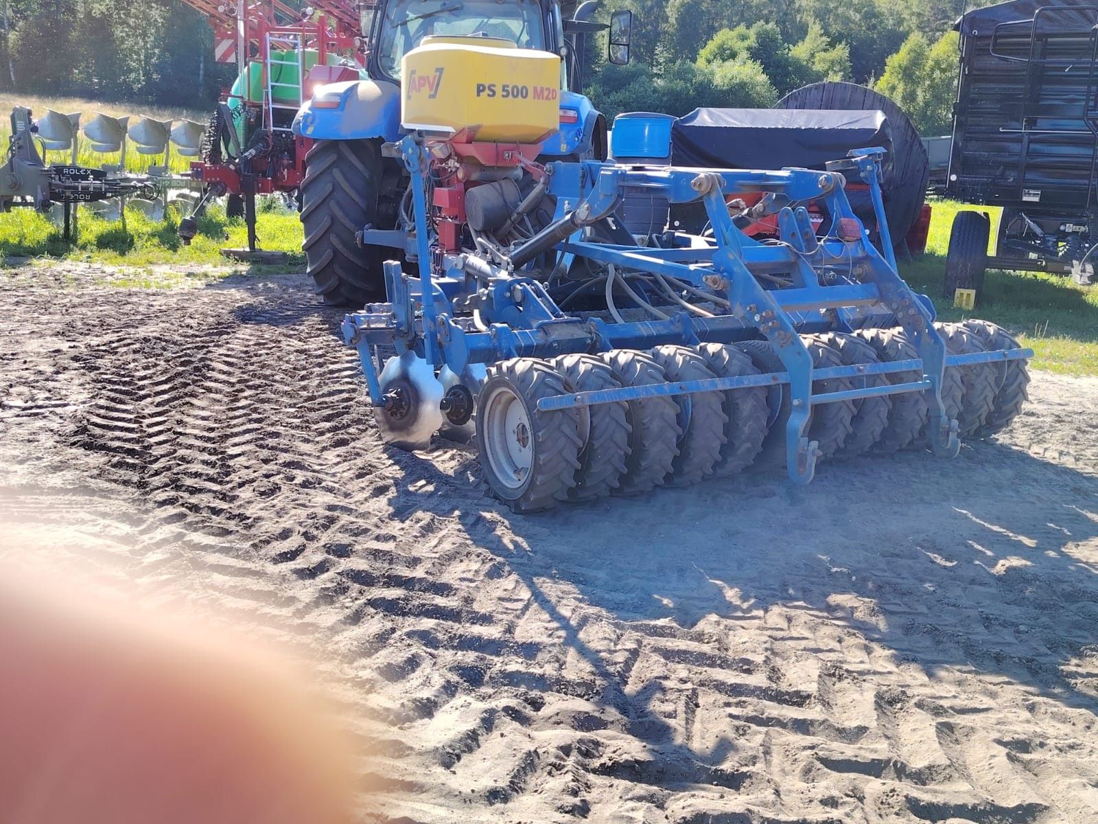 Rolmako U693 – brona talerzowa 3m półzawieszana z hydropakiem