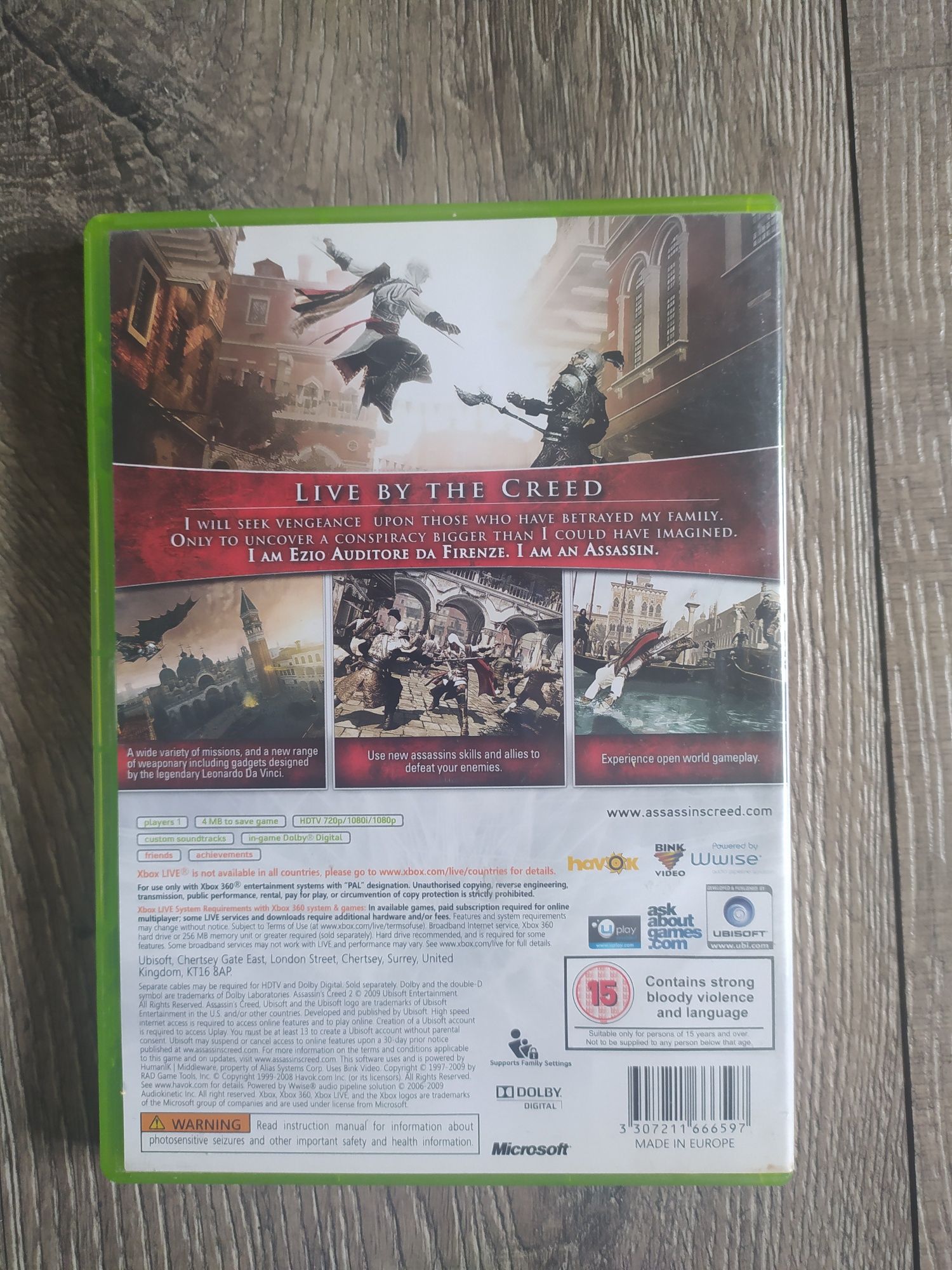 Gra Xbox 360 Assassin's Creed II Wysyłka w 24h