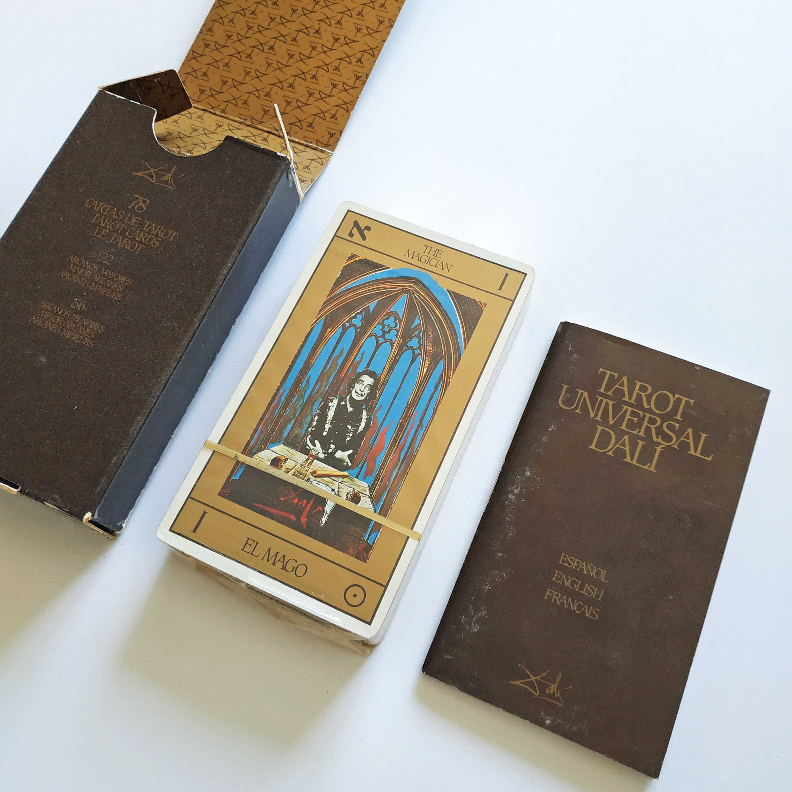 Tarot Universal Dali – baralho de cartas selado - vintage 1984