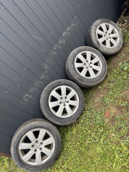 Alufelgi volkswagen audi  sharan 16” et45 opony zimowe