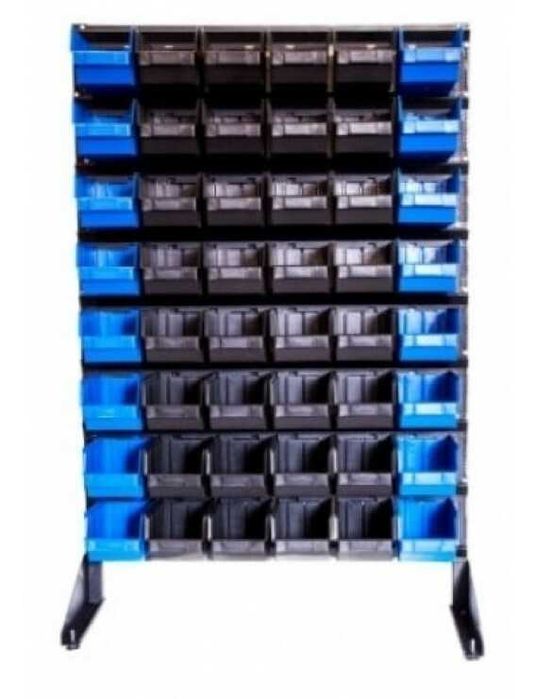 Стелаж для метизів з ящиками | Стелаж для СТО | Стелаж під інструменти