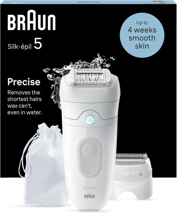 BRAUN 3 W 1 depilator golarka trymer SILKEPIL 5 - 5392