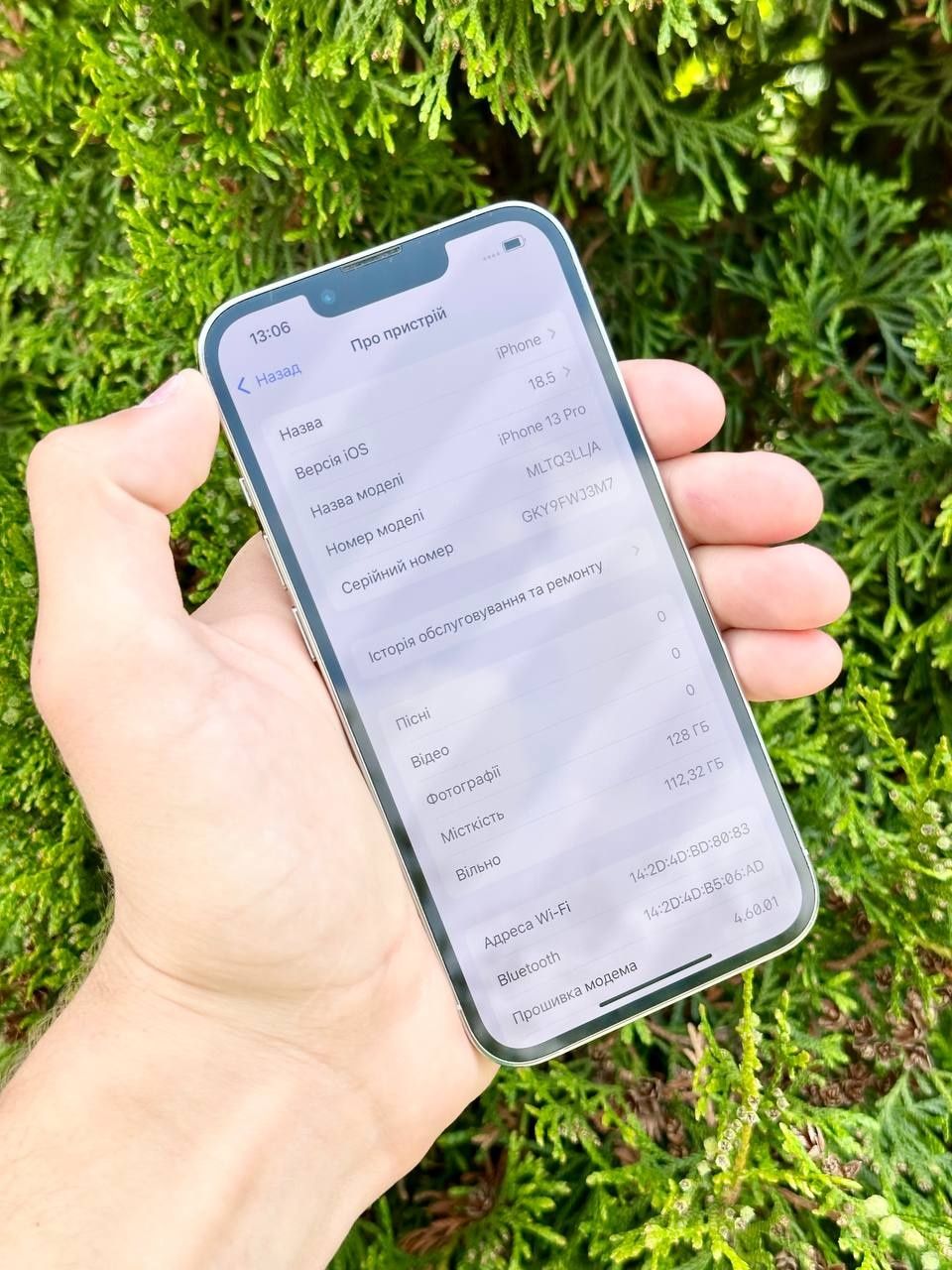iPhone 13 Pro 128gb Silver Neverlock. 83% АКБ