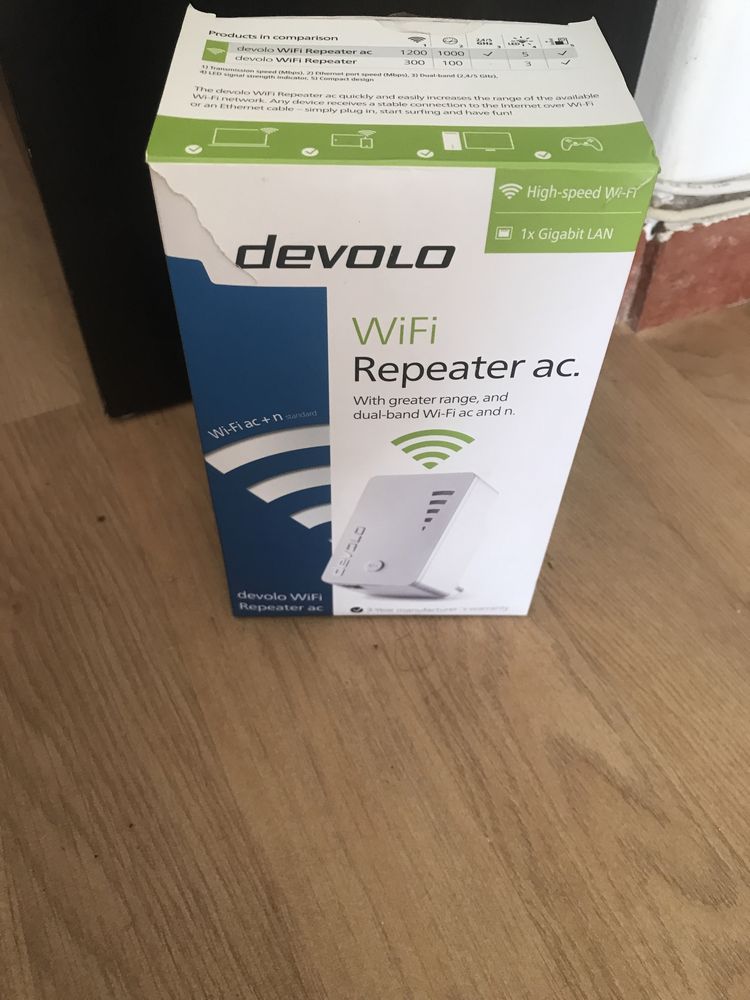 Wi-Fi repetidor devolo ac 120mbps