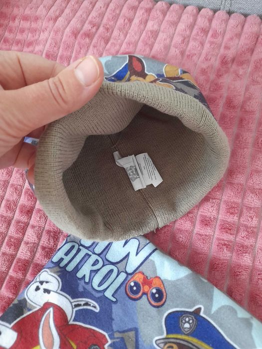 Комплект шапка і хомут Щенячий патруль на ОГ 48 см