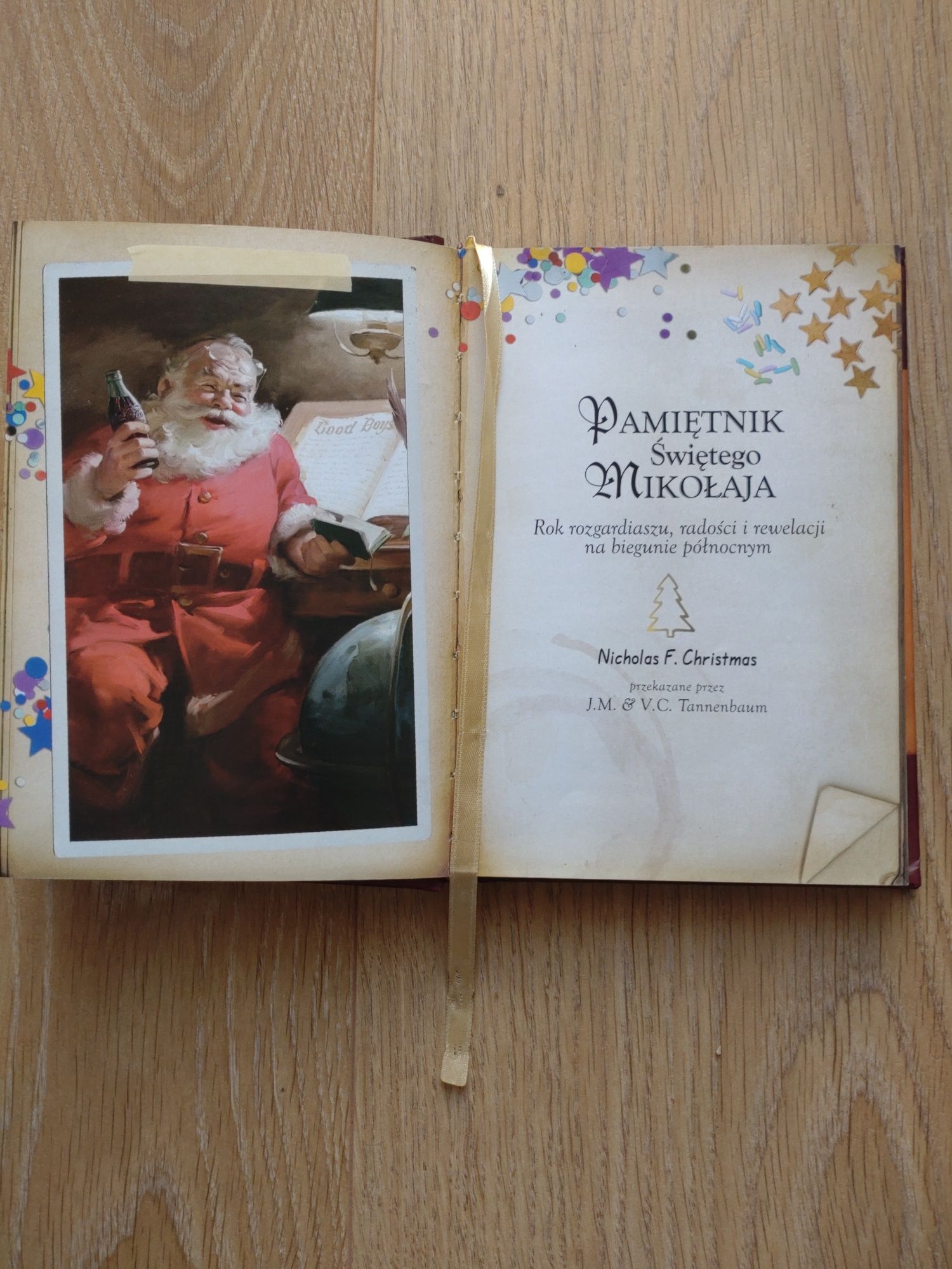 Książka ,,Pamiętnik Świętego Mikołaja"